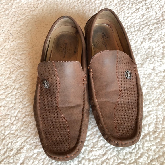 bruno marc Other - $ Mens Dark Brown Oxford Derby Loafers Size 9